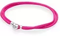 Pandora Moments Fabric Cord Bracelet - Hot Pink - 590749CPH-S2 - Second Medium
