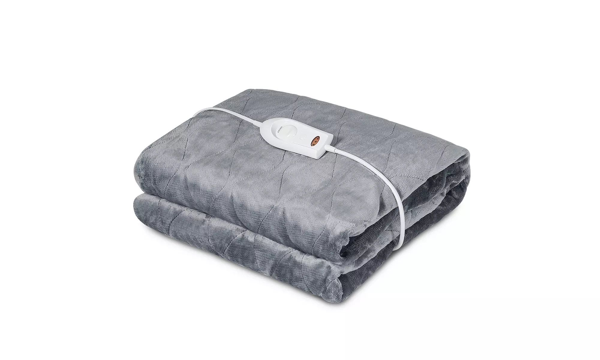 Costway Flannel Electric Blanket Heated Throw w/ 3 Heat Settings & 2H Auto Off - Primary Image