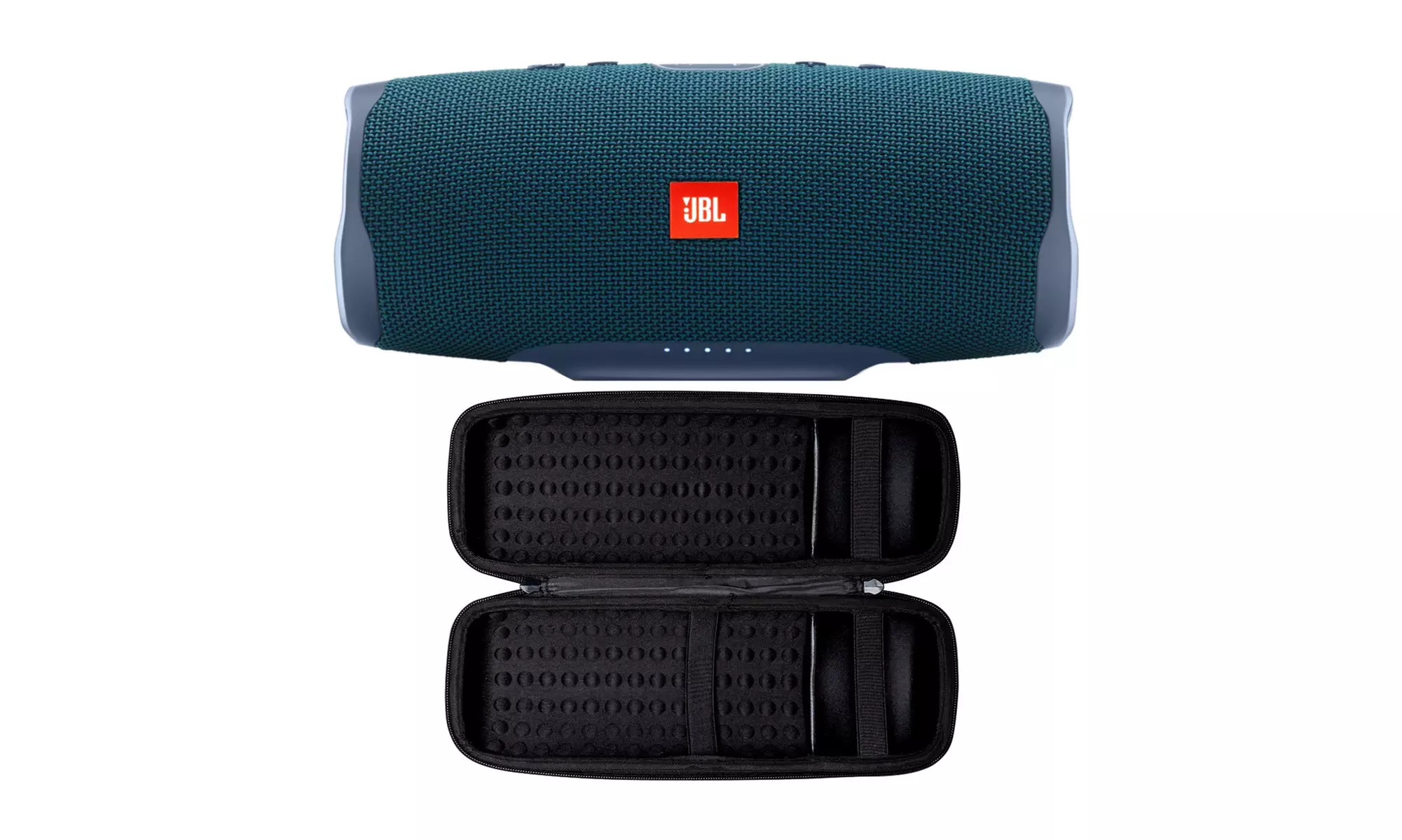 JBL Charge 4 Portable Bluetooth Speaker (Blue) with Hard Case - Primary Image