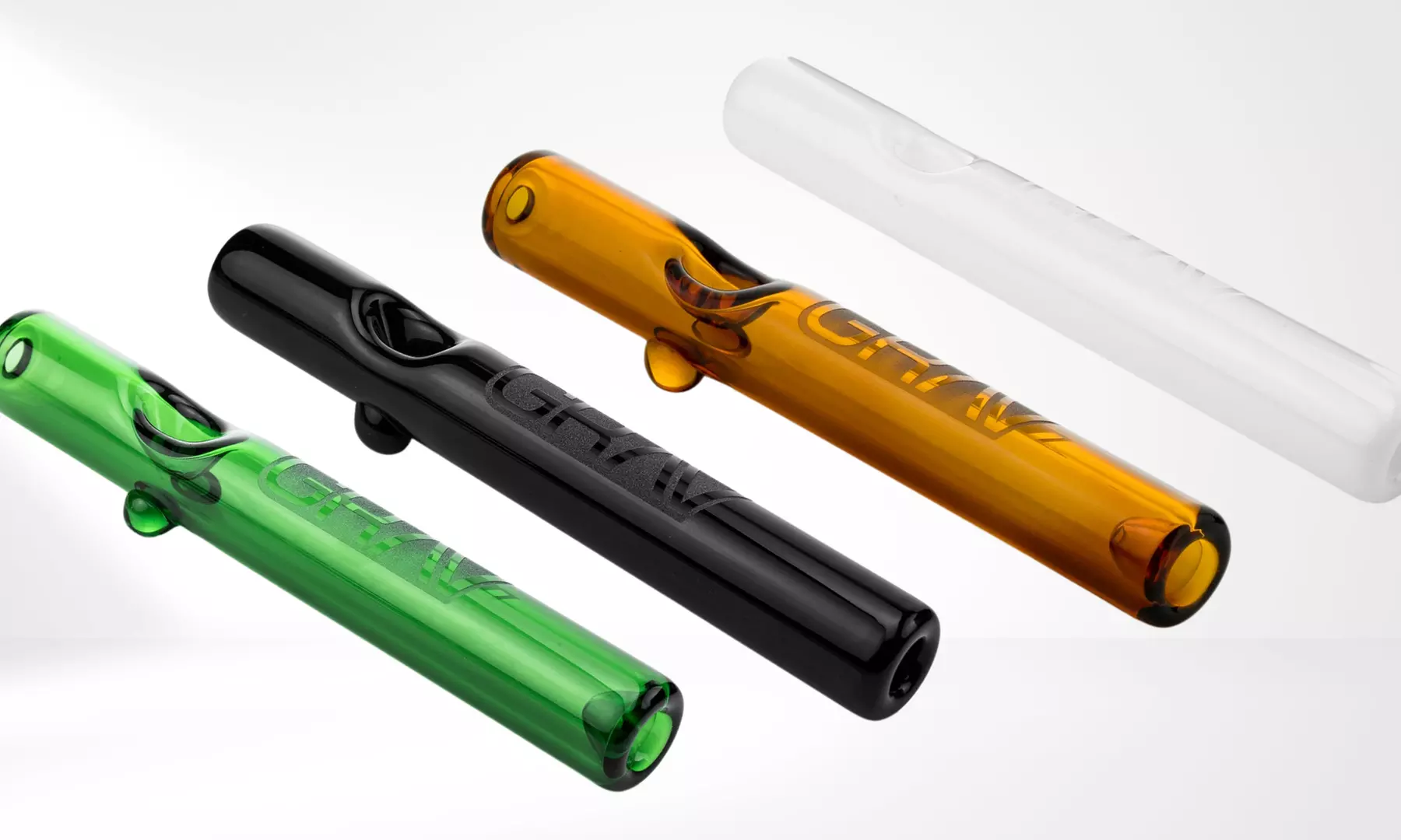 GRAV Classic Steamroller Glass Hand Pipe - Multi Colors - Primary Image