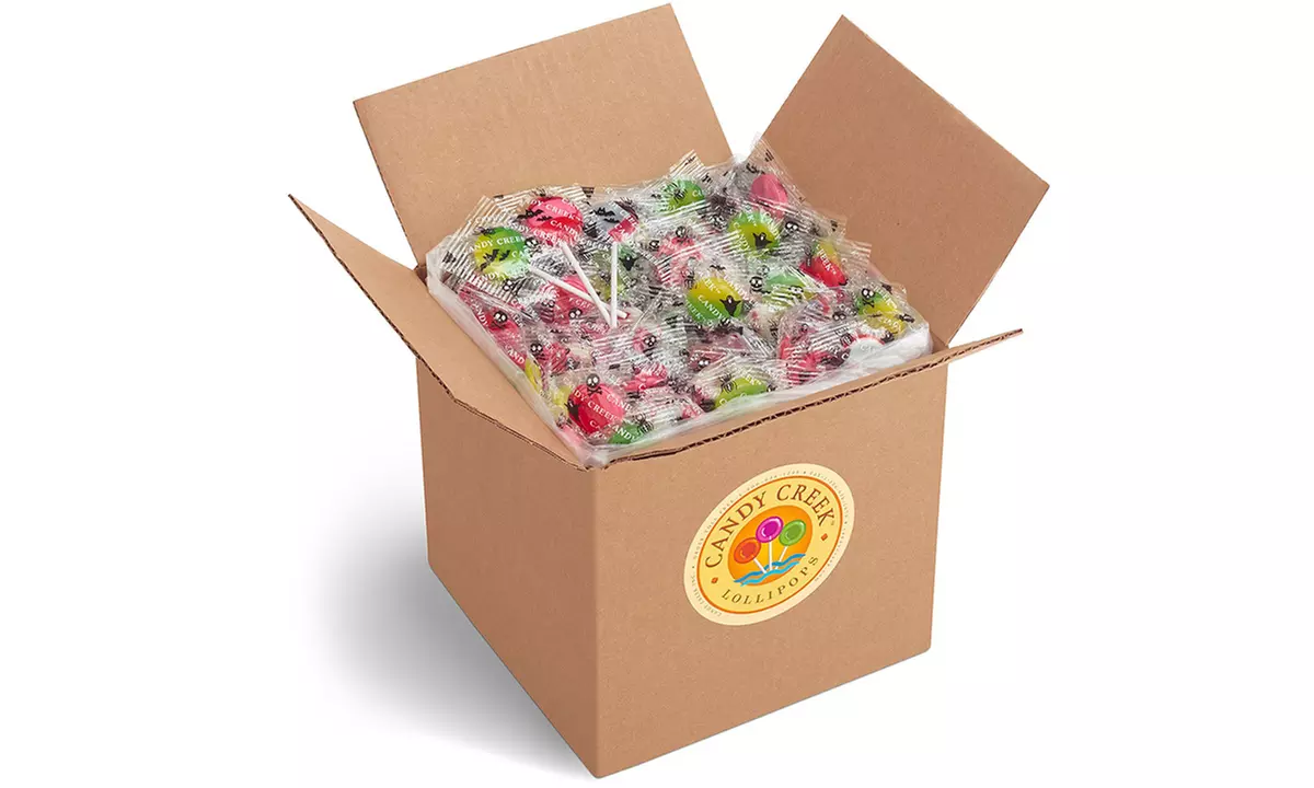 Candy Creek Spooky Lollipops, 5 lb Carton - Primary Image