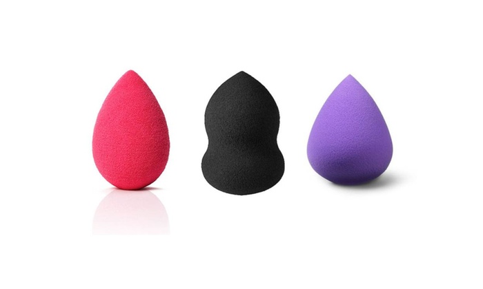 3 Colors Professional Makeup Sponge Effective Beauty Sponge 