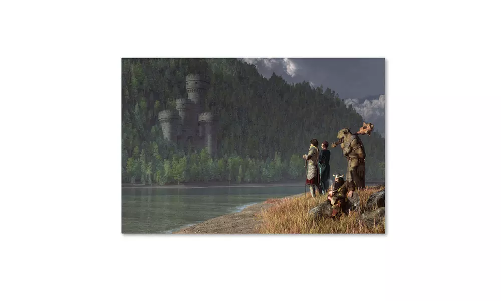 Daniel Eskridge 'Fantasy Quest' Canvas Art - Primary Image