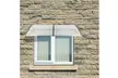 80x40" Door Window Outdoor Awning PC Hollow Sheet Sun Shade Cover Canopy Patio - Second Medium
