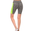 Image 8: Seamless Performance Style Capri Shorts With Side Stripe