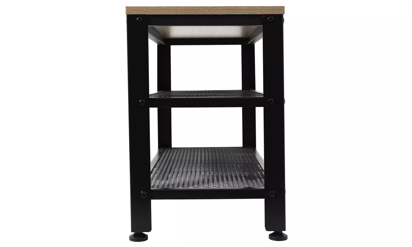 Shoe Bench, 3-Tier Shoe Rack, Storage Organizer with Seat for Entryway