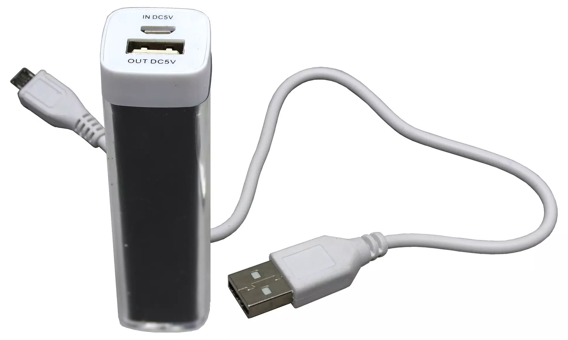 Portable Cell Phone Charger - USB Power Bank 2200mAh- iPhone & Android - Primary Image