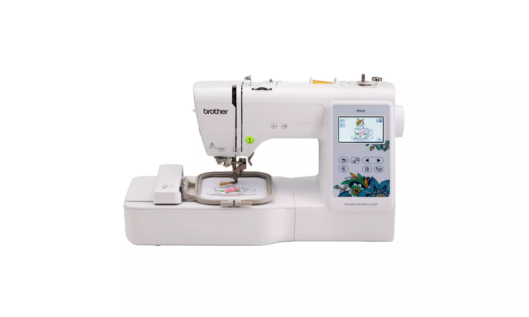 Brother PE535 4x4-Inch Embroidery Machine with Large Color Touch LCD Screen - Primary Image
