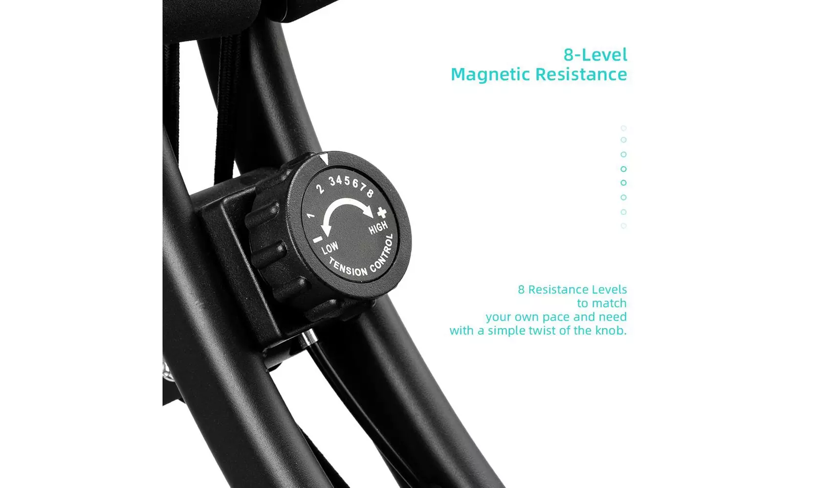 Folding Upright Bike, X Bike Exericse Equipment, Pink - Second Medium