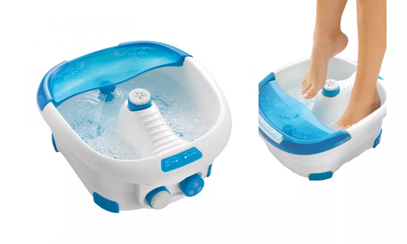 Foot Spa Bath Massager, HF Vibration, and Bubbles FB-300-THP - Second Medium