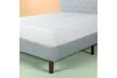 Zinus Shalini Upholstered Diamond Stitched Platform Bed, Sage Grey - Second Medium