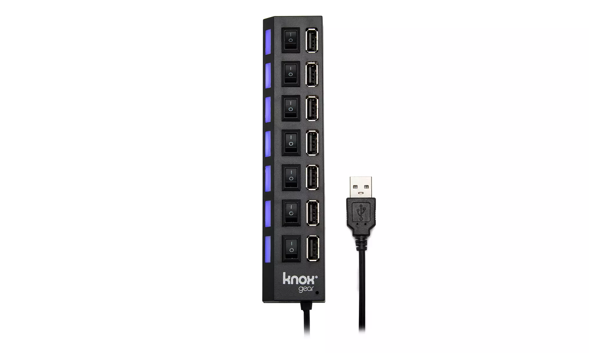 Knox Gear Universal 7-Port 2.0 USB Hub - Primary Image
