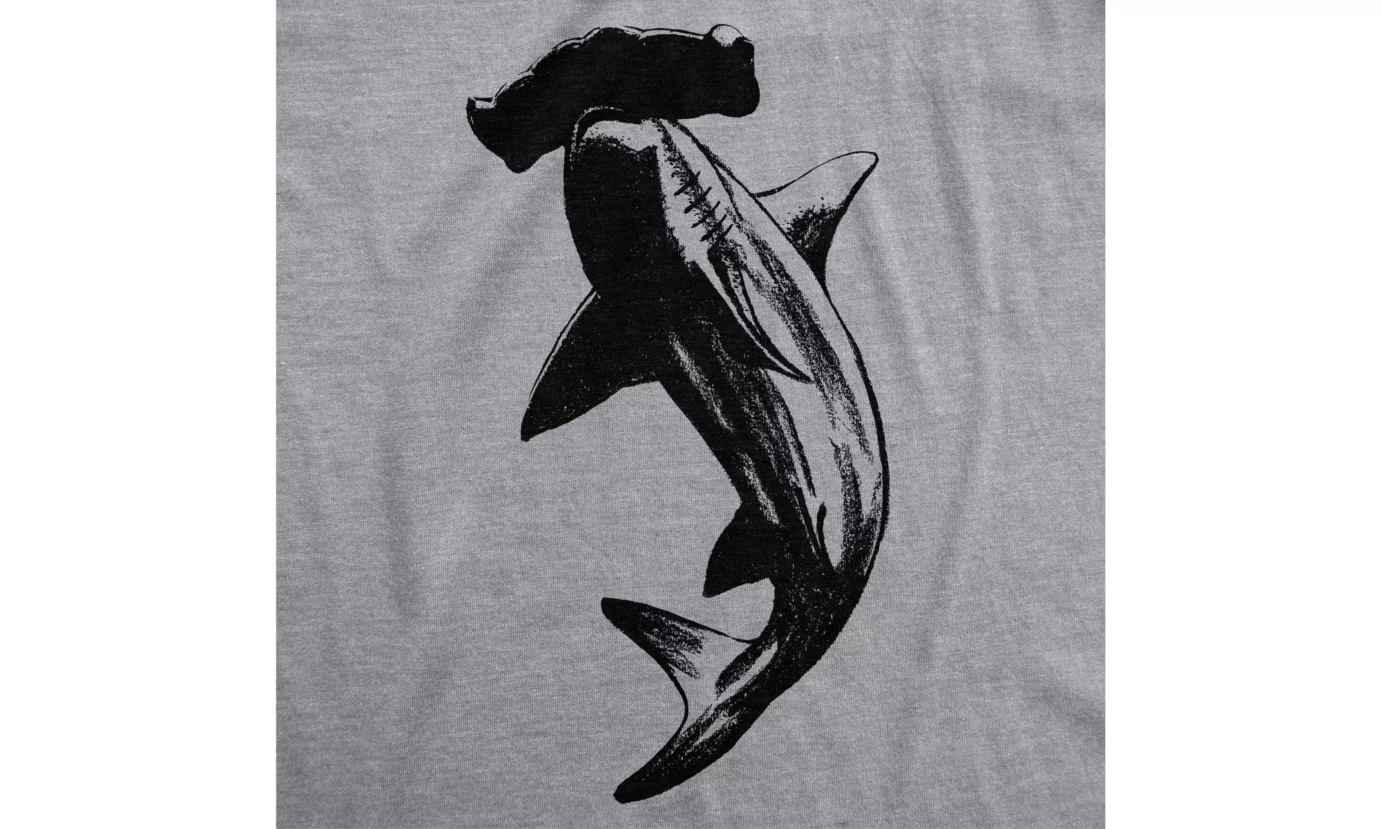 Mens Hammerhead Shark T Shirt Cool Aquatic Wildlife Graphic Tee - Second Medium