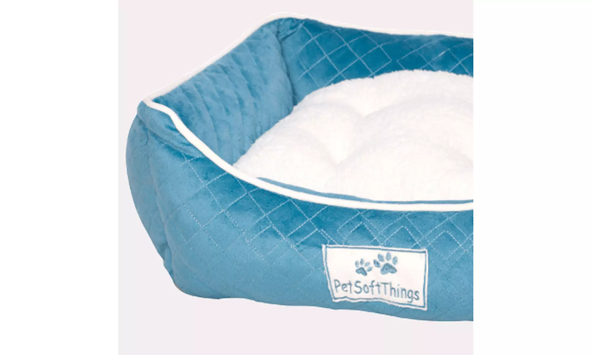 Small Dog Bed Plush Fluffy Soft Warm Calming Small Dog Puppy Kitten Cat Pet Bed