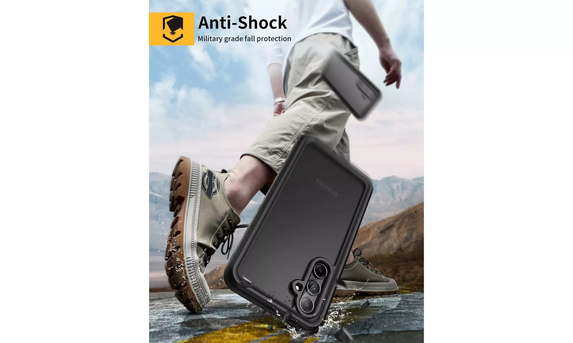For Samsung Galaxy A35 5G Case Waterproof Shockproof Underwater Heavy Duty Cover