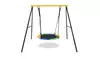 Powder-Coated Steel Swing Set Frame Stand Weatherproof MAX 220 LBs Kids & Adults