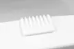 Evelots 3 Silicone Soap Dish Holders Waterfall Soap Saver Trays - Second Medium
