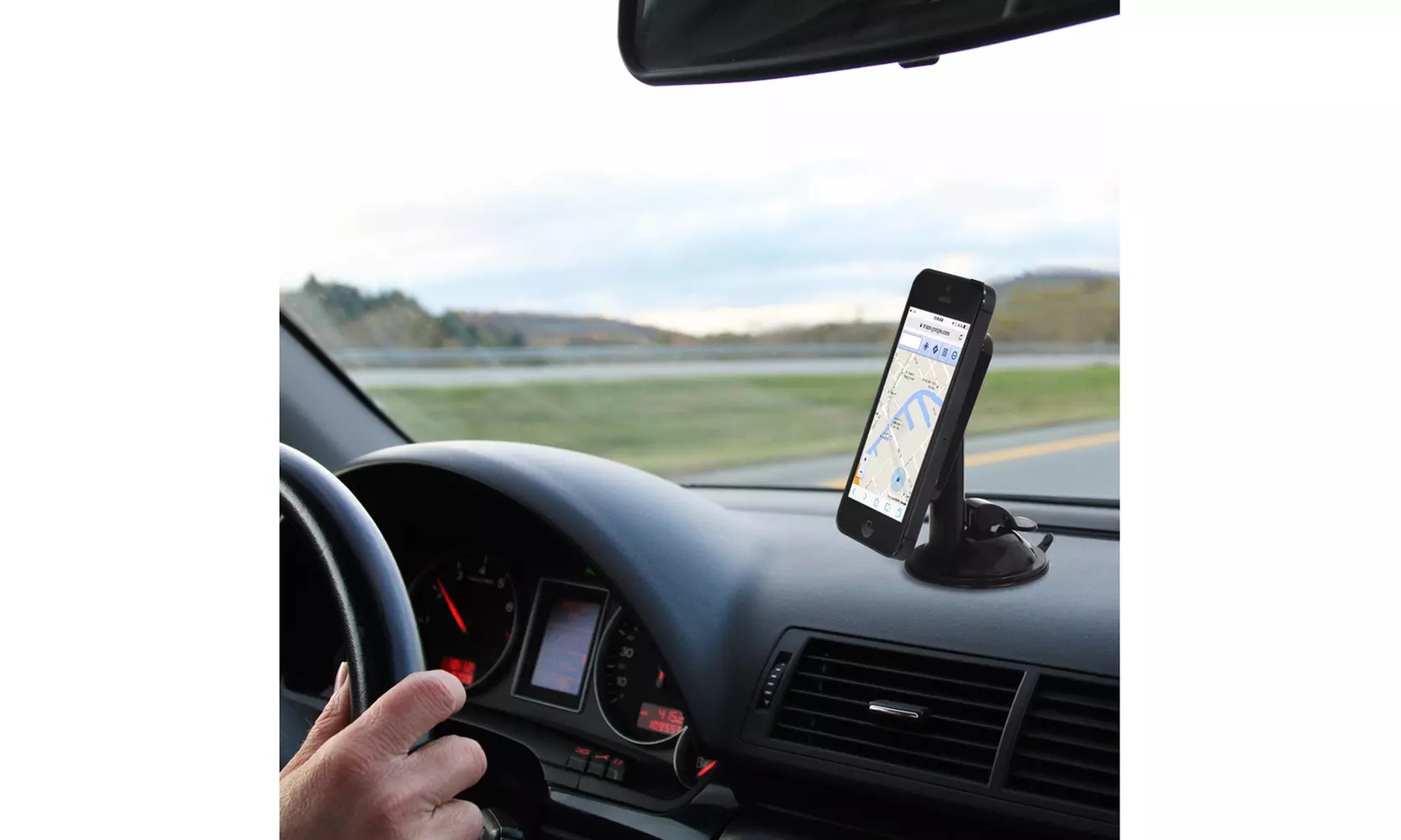 Universal Rotating Car Mount Suction Cup Surface - Primary Image