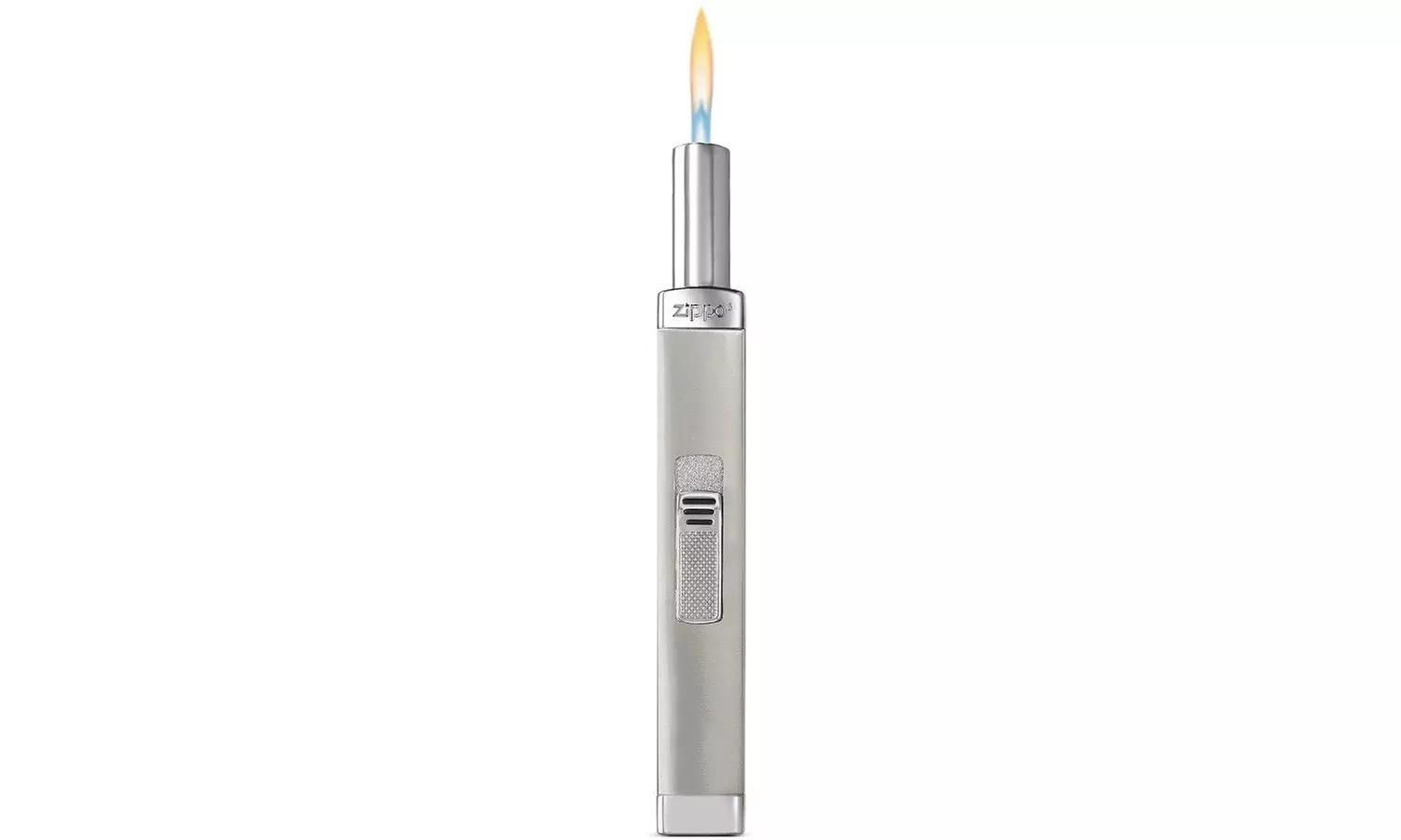 Zippo Chrome Candle Lighter, Mini MPL, Fixed Flame Multi-Purpose, Filled #121491 - Primary Image