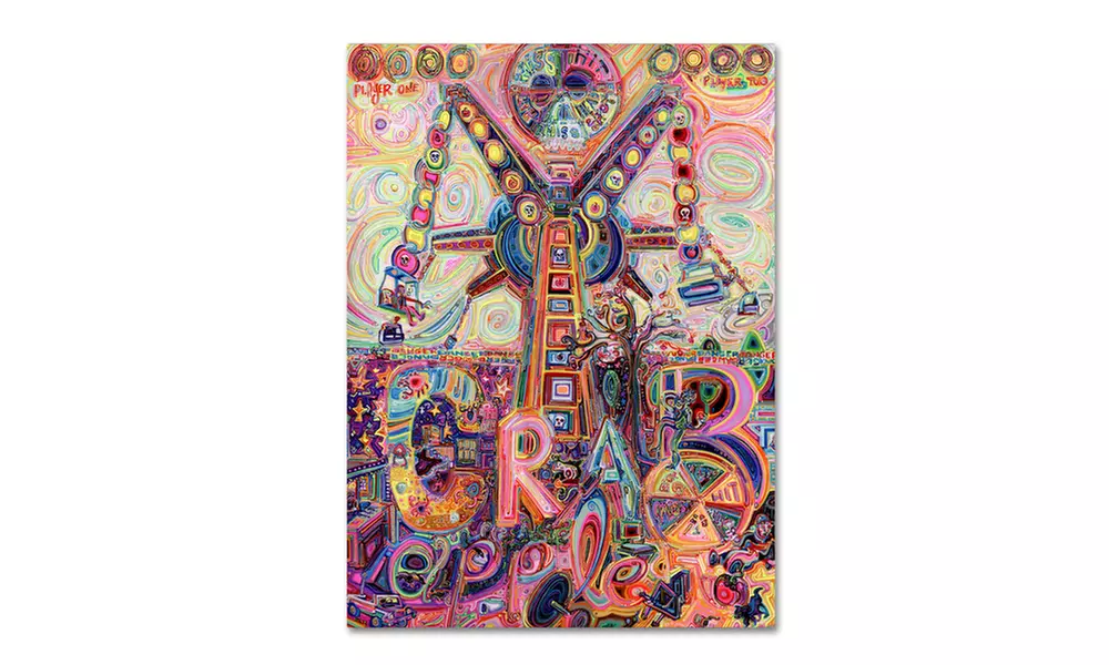 Josh Byer 'CRABapple' Canvas Art - Primary Image