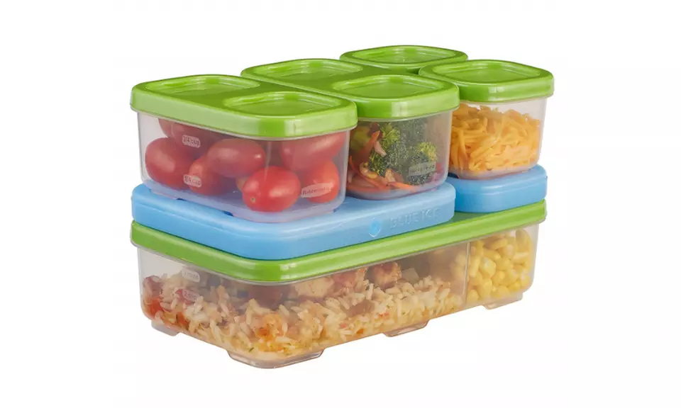 Rubbermaid LunchBlox Entrée Kit, Green  - Primary Image