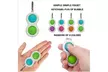 Interesty Sensory Toys - Keychain Handheld Mini Fidget Toy Stress Relief Toy  - Second Medium
