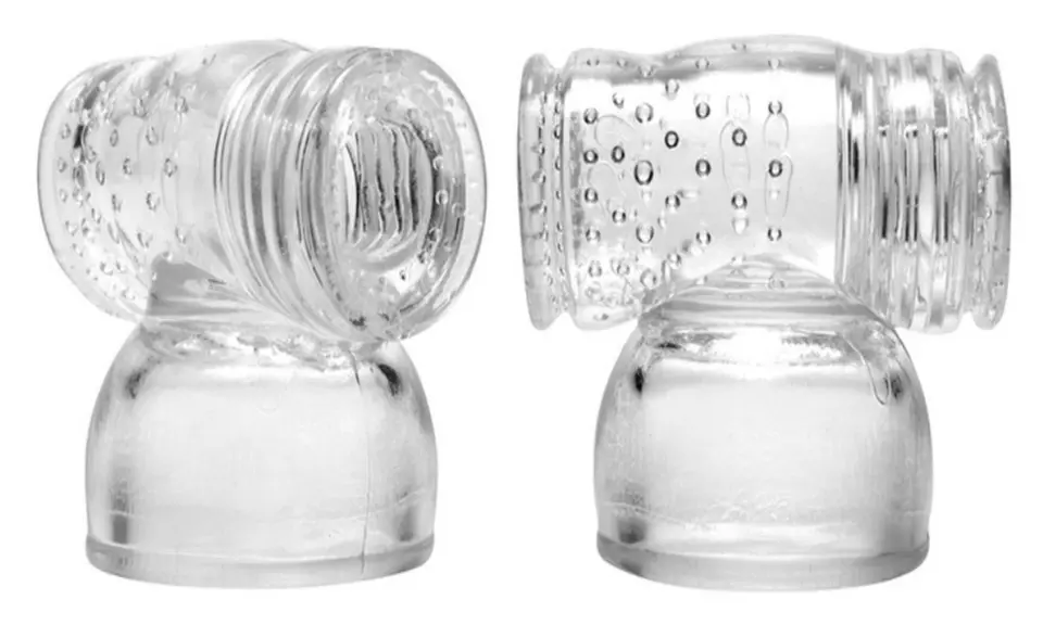 Vibrator Stroker Attachment Fits Original Magic Wand Massager HV-260 & HV-270 - Second Medium