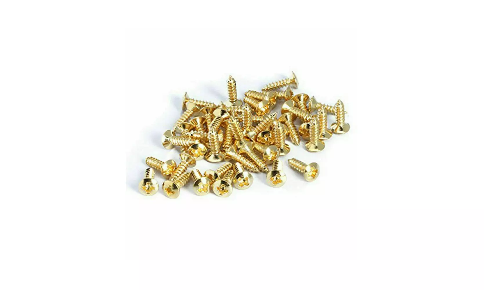 100 or 200 Packs of Guitar Pickguard Screws for Strat Tele Electric Guitar 