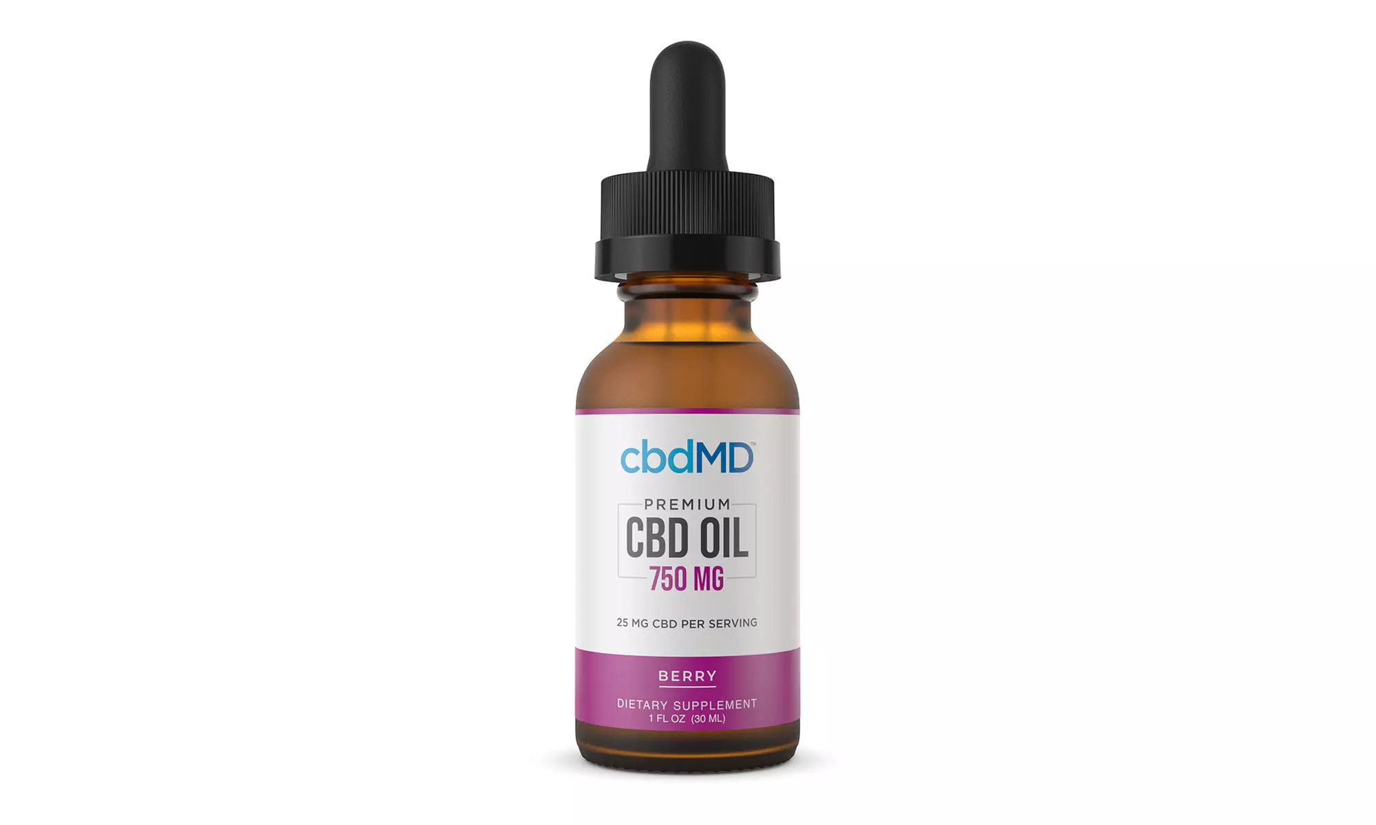 cbdMD Premium Grade CBD Tinctures 750MG - 7500MG (Multiple Varieties) 