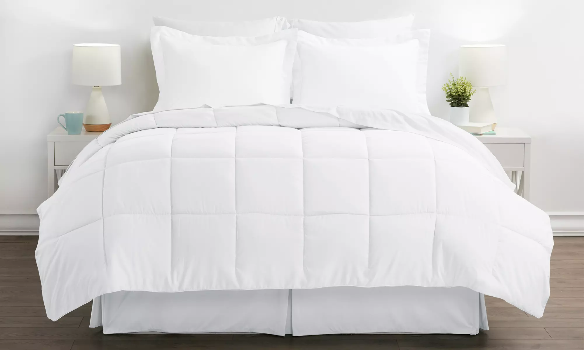 Merit Linens Premium Comforter set (8-Piece)