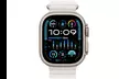 Apple Watch Ultra 2 49mm 4G Rugged Titanium Case w/ ONESIZE White Ocean Band - Second Medium