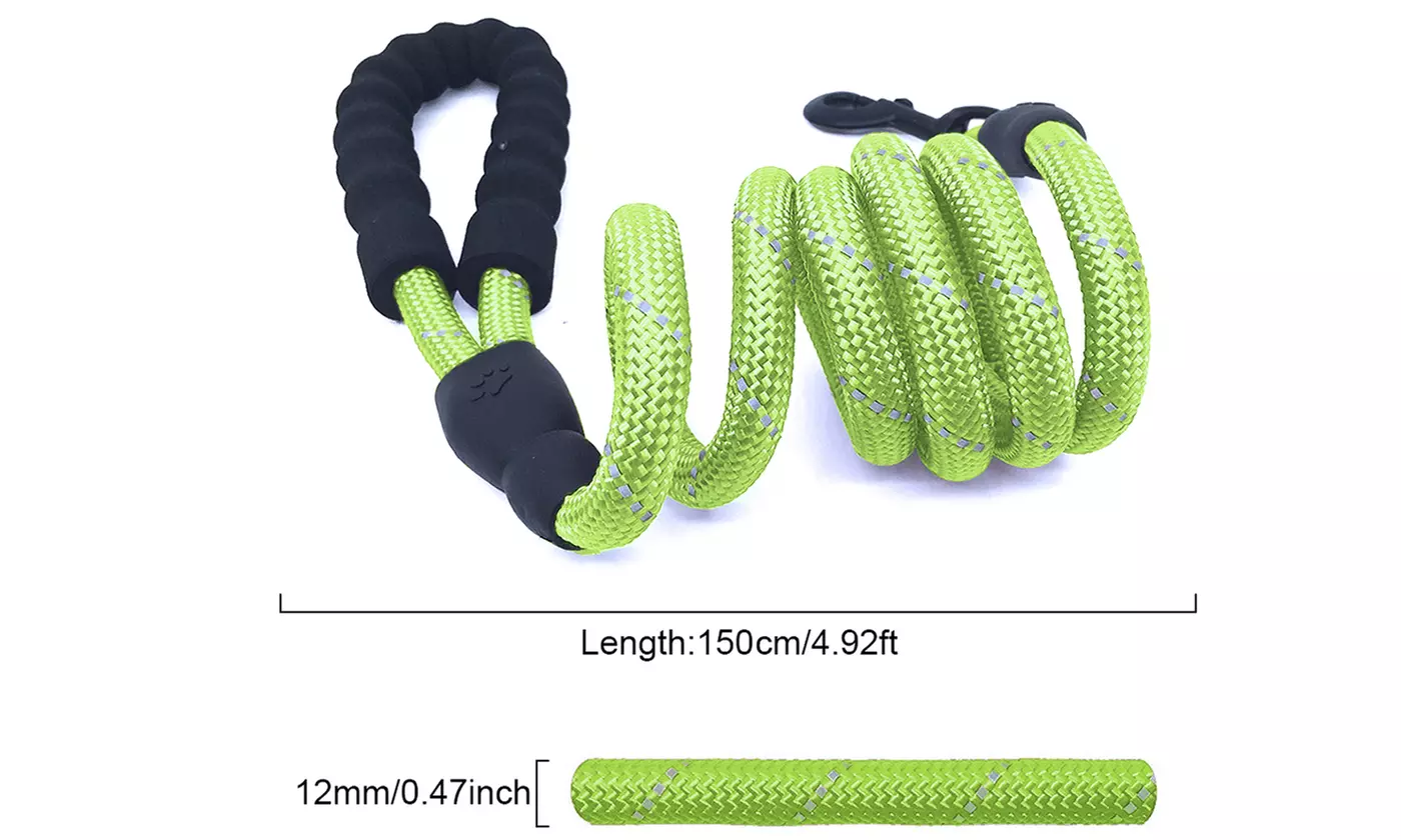 Heavy Duty Dog Leash Reflective Dog Leashes for Medium Large Dogs
