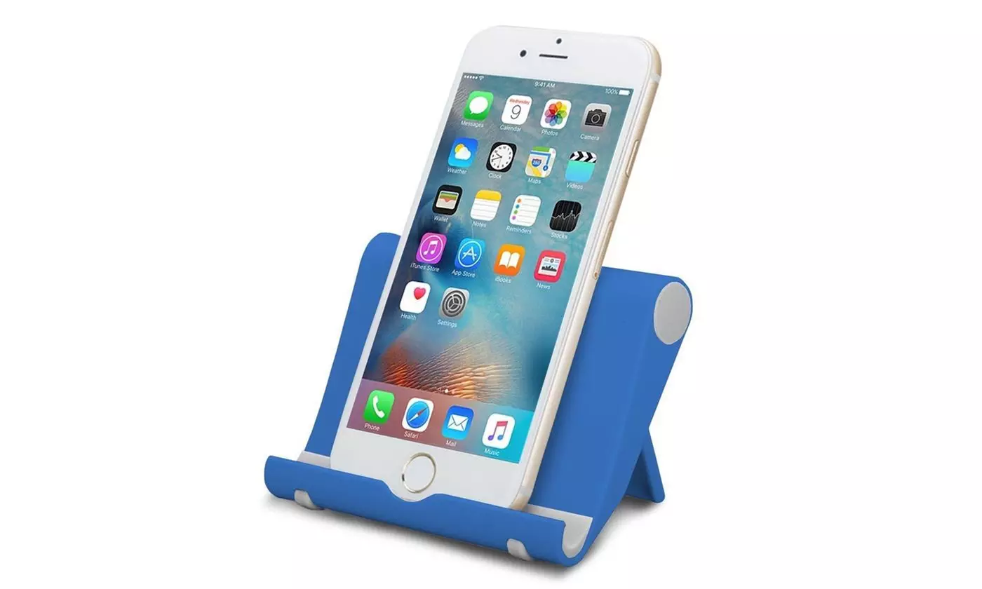 Universal Foldable Cell Phone Desk Stand Holder Mount Cradle For Phone Tablet - Second Medium