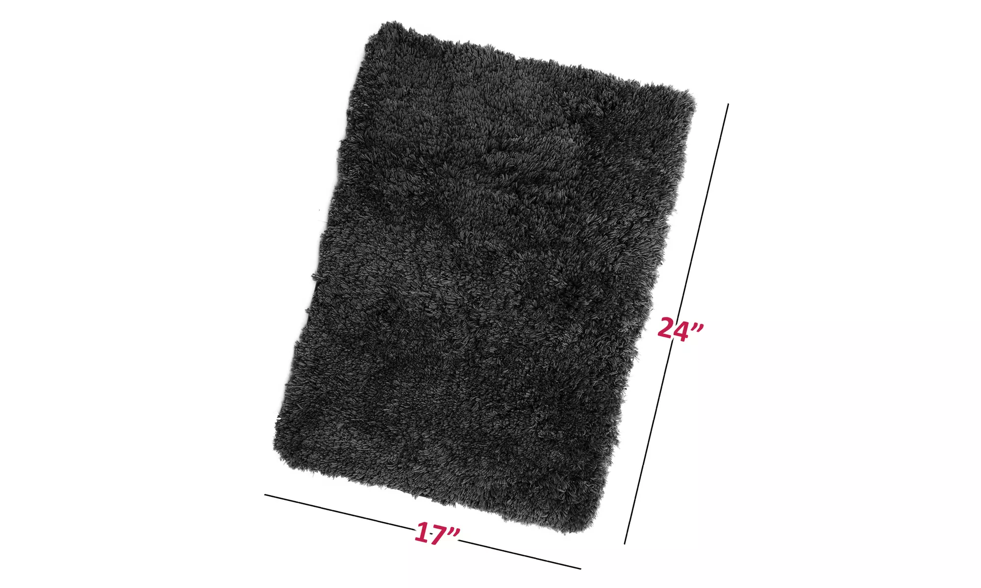 Clara Clark Non-slip Shaggy Bath Rug Set