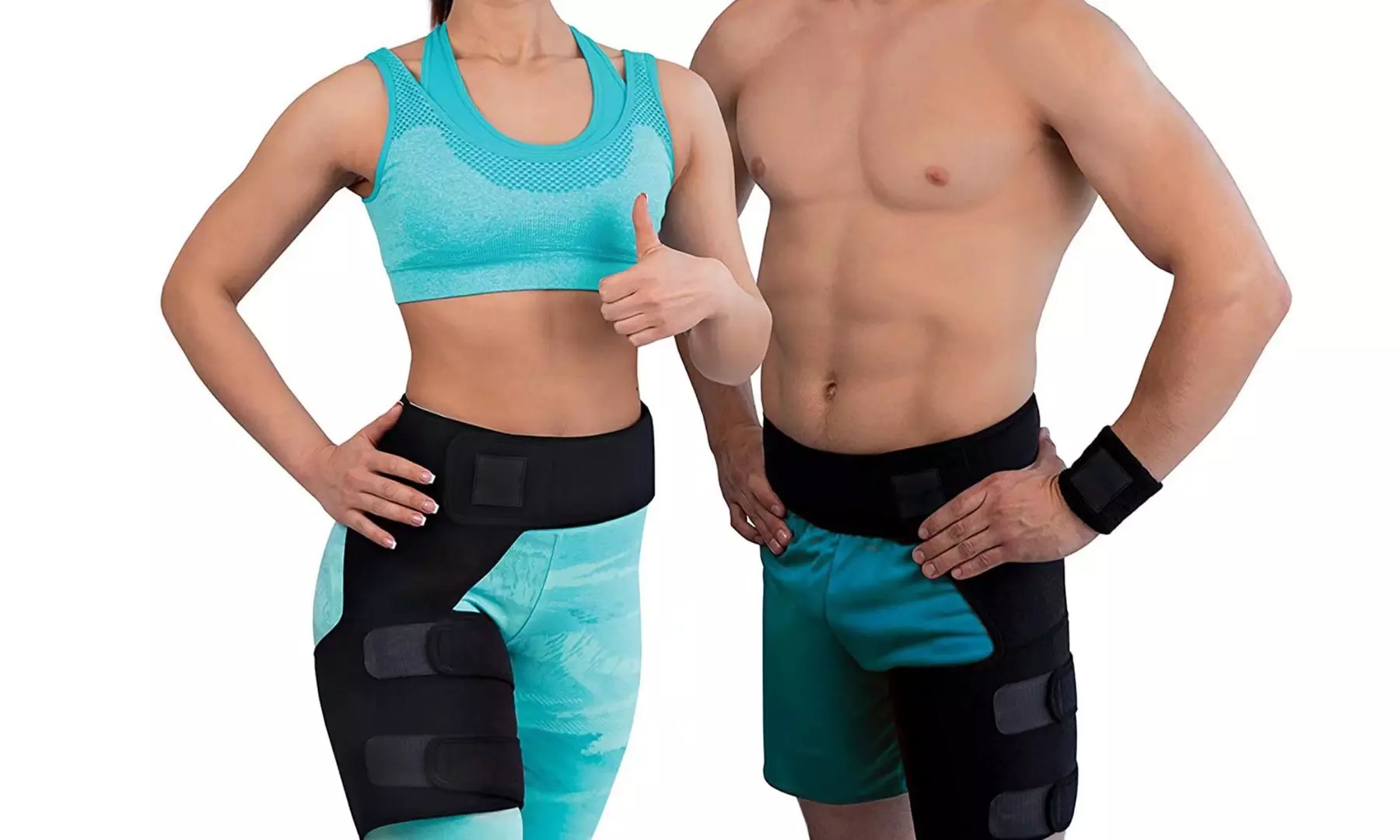 1/2 Pack Sciatica Brace Bursitis Hip Pain Relief for Women and Men - Second Medium