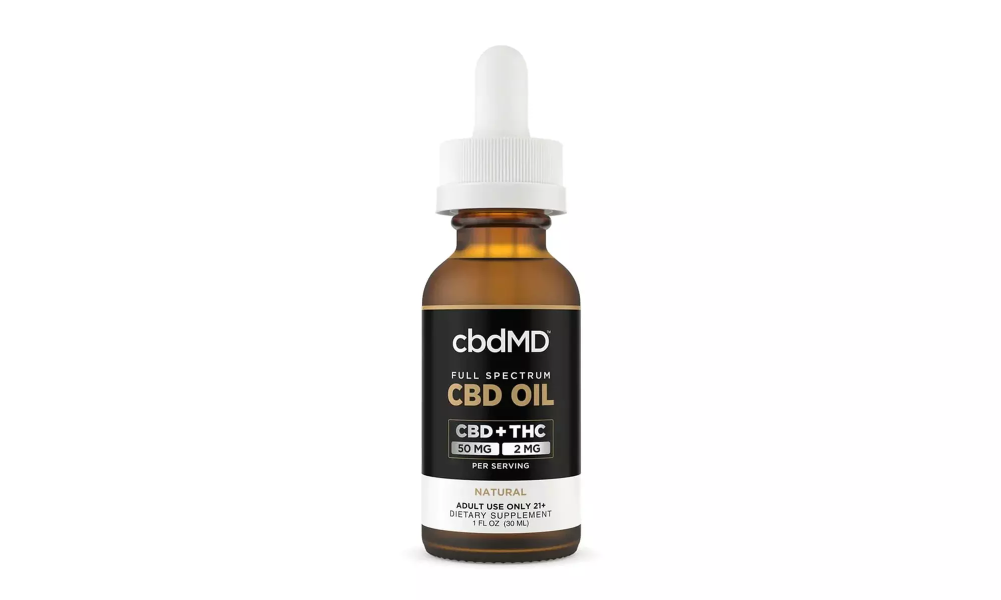 cbdMD Premium Grade CBD Tinctures 750MG - 7500MG (Multiple Varieties) 