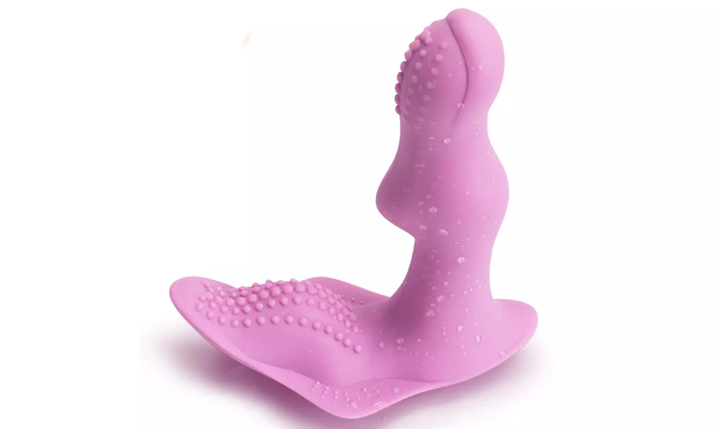 Remote Control Powerful Wearable G Spot Butterfly Stimulator Vibrator 