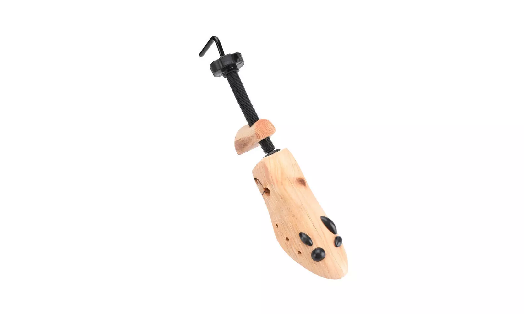 US 1-2 Pc Two Way Solid Wooden Adjustable Shoe Stretcher Expander Boot Size 5-13 - Primary Image