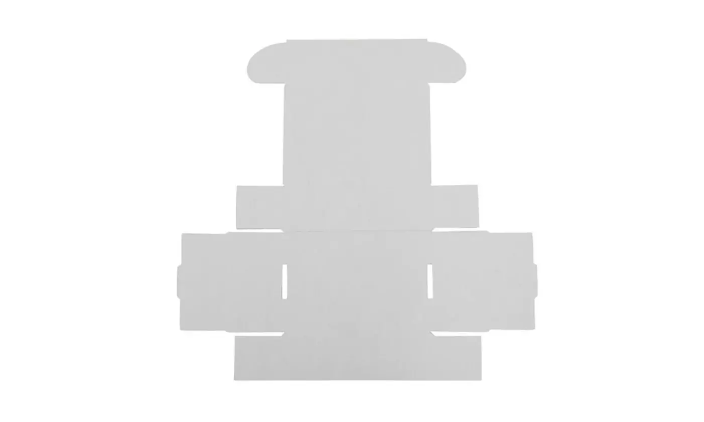 50 Pcs Corrugated Paper Boxes 6"x4"x2" White Small Packing Boxes for Moving - Second Medium