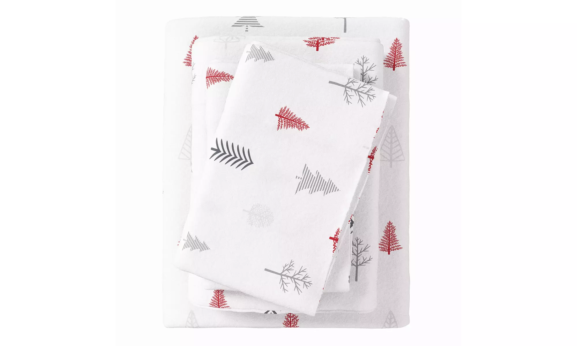 Turkish Cotton Winter-Theme Flannel Sheets Set