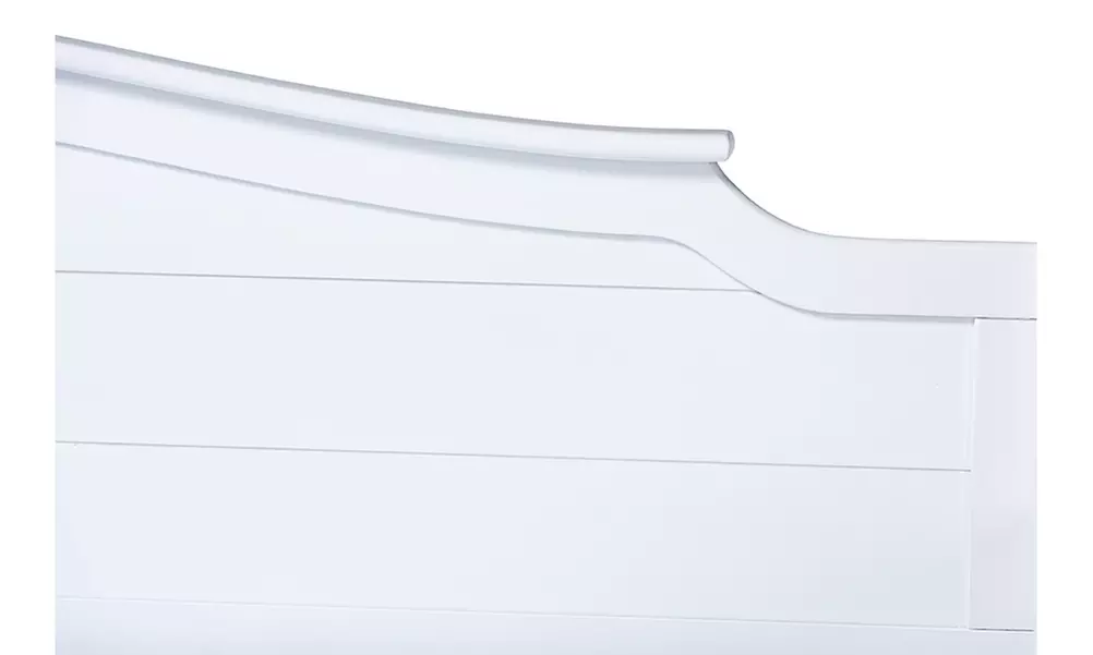 Sezanne Solid Rubberwood Twin Captain Daybed with Trundle Bed - Primary Image