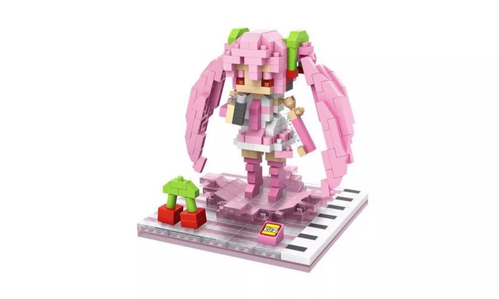 Loz Anime Sakura Hatsune Miku Figure Diamond Mini Building - Second Medium