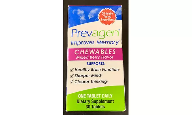 Prevagen Improves Memory Chewables Mixed Berry Flavor 30 tablets  - Primary Image