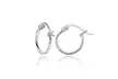 Sterling Silver 3 Piece Hoop Earring set By Paolo Fortelini - Second Medium