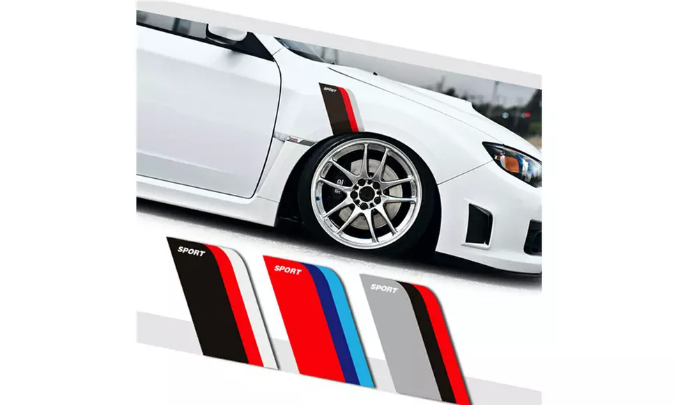 Sport Side Door Fender Sticker Racing Decal Sticker Car Truck SUV Universal - Primary Image
