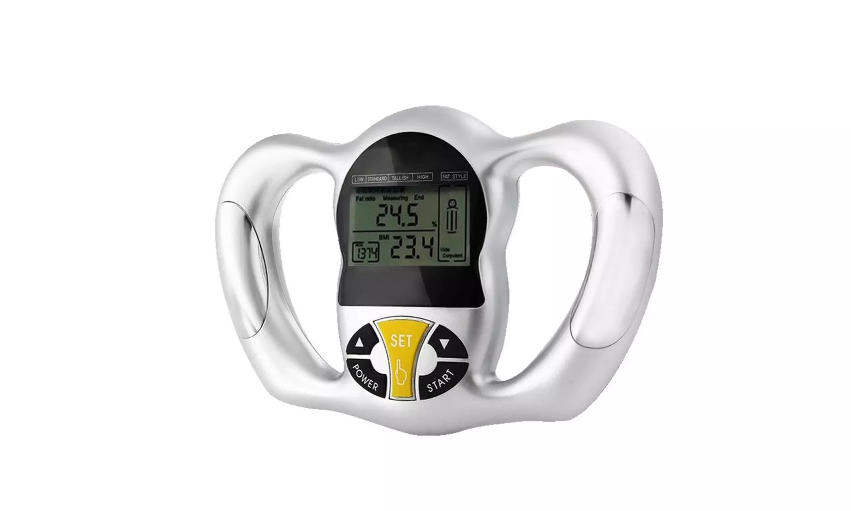 Hot Body Fat Monitor Hand Held Body Mass Index BMI Health Monitor - Second Medium