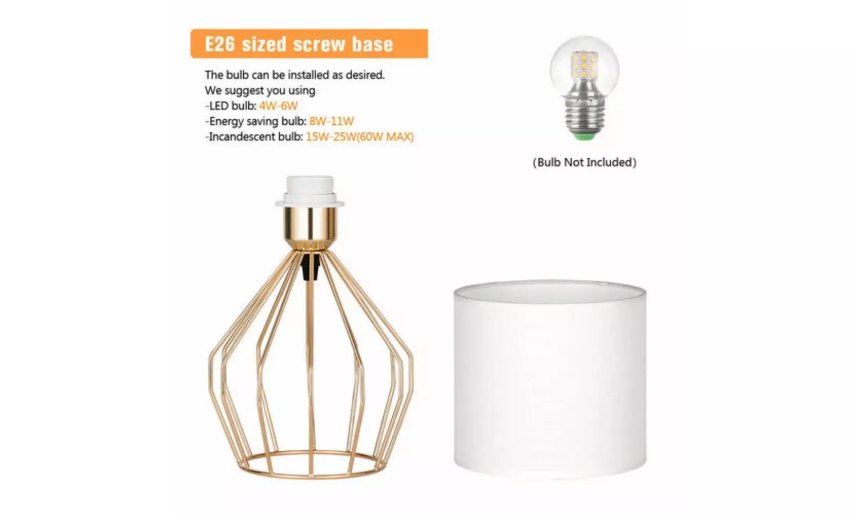 Creative table lamp Modern Bedside Light Fixtures for Bedroom Living Room