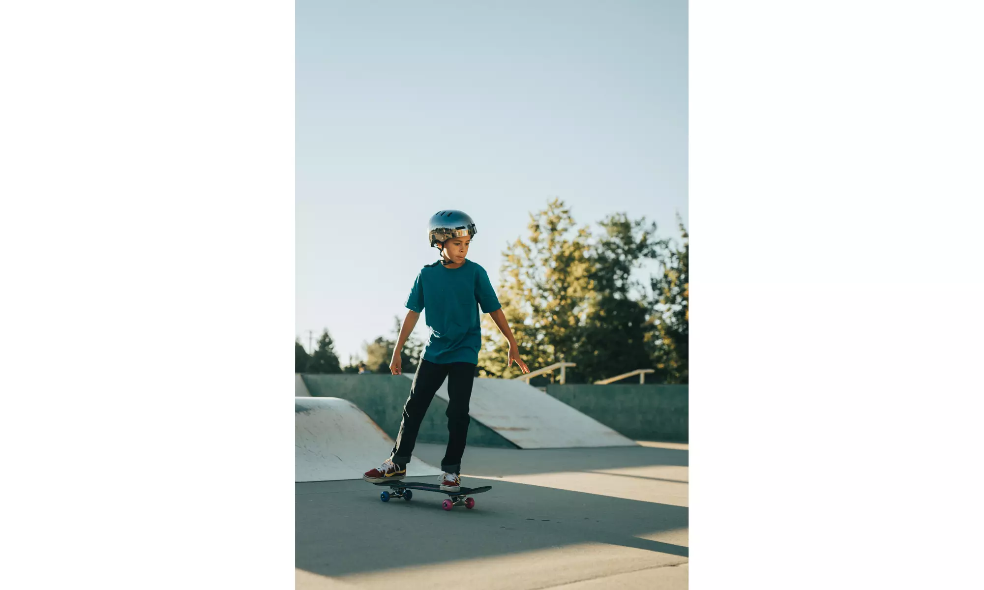 Tony Hawk 31" Series 2 Popsicle Skateboard Slime Hawk 9-ply Maple Skateboard - Second Medium