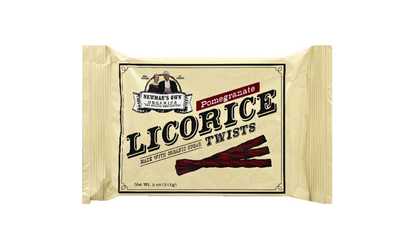 Organic Pomegranate Twist Licorice ( 15 - 5 oz bags )