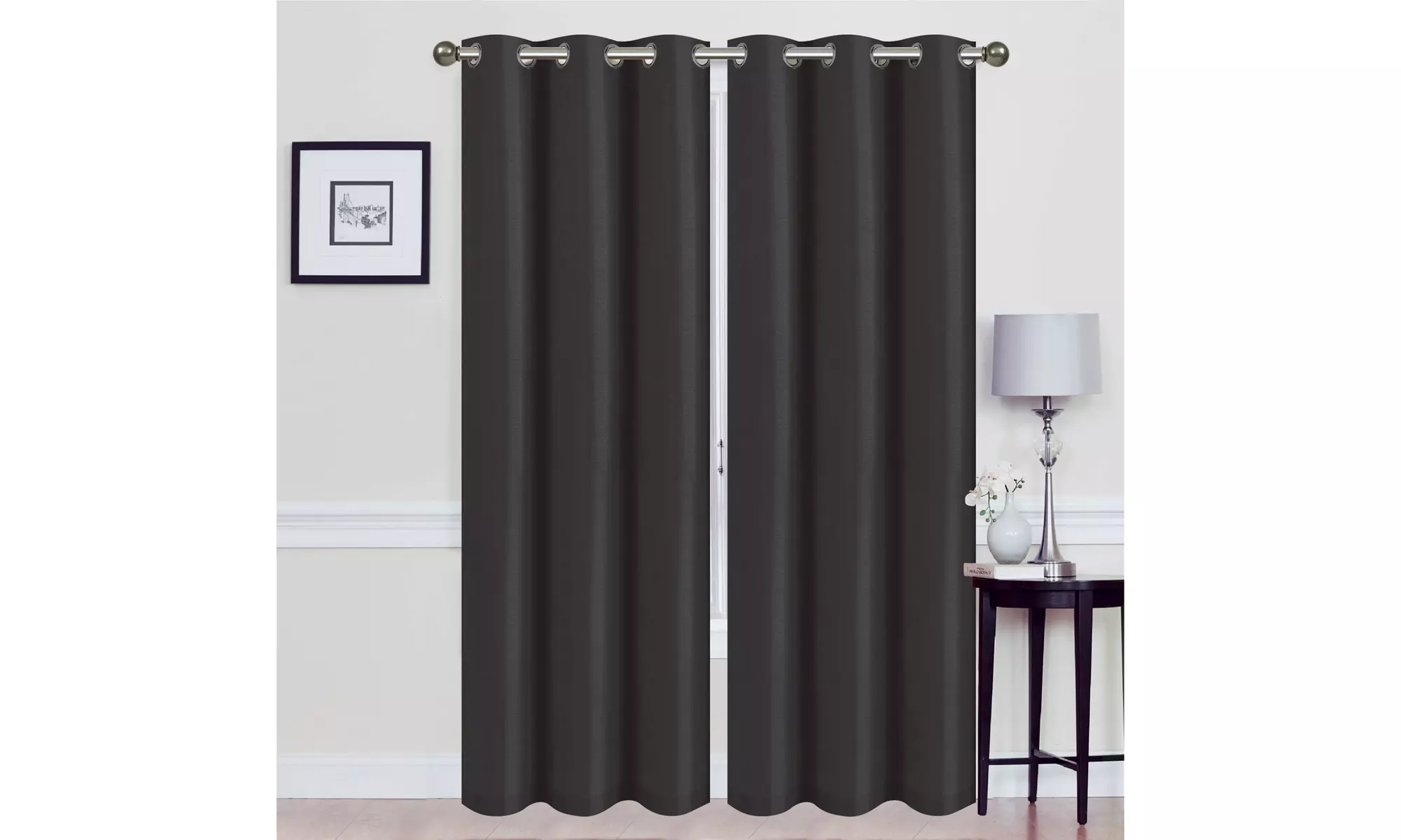 Foam-Backed Blackout Grommet Panel Pair (63" and 84" Lengths)